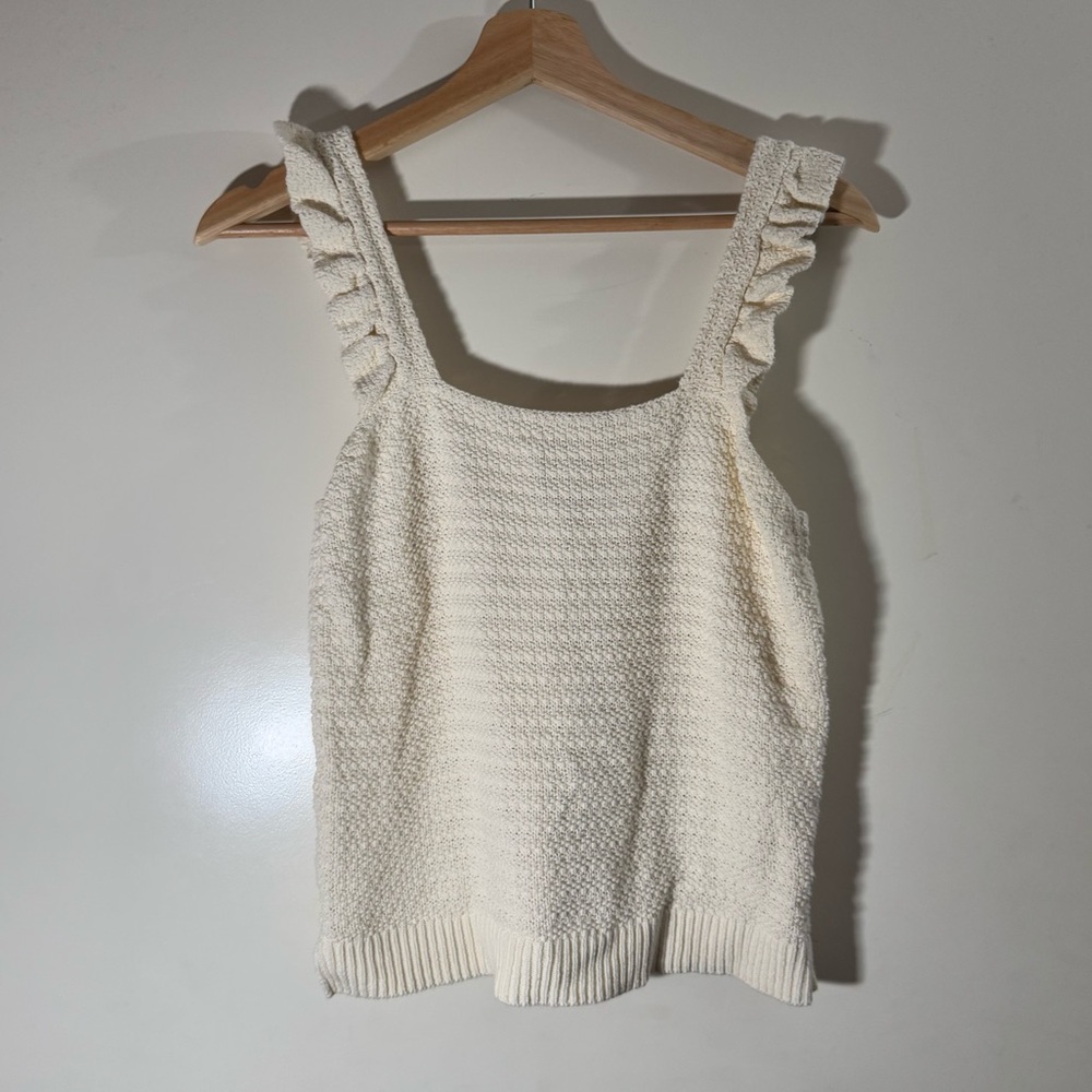 Madewell Sleeveless Crochet Top